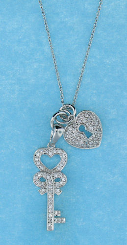 ANP20635 CZ necklace