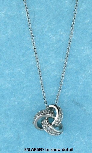 ANP21084 CZ necklace