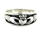 sterling silver claddagh rings AP767-84