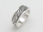 sterling silver Worry rings AR0008