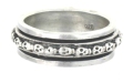 sterling silver spinner rings AR0076