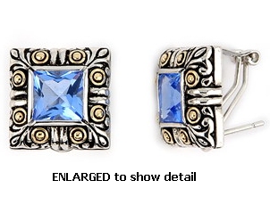 ATE009 topaz earrings