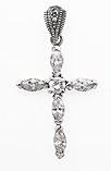 sterling silver cross pendant ATP068