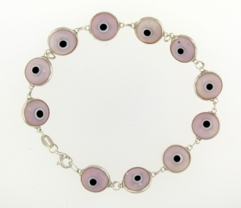 Evil Eye Bracelet EEB004 Pink