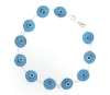 sterling silver evil eye bracelet EEB005