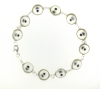 sterling silver evil eye bracelet EEB013