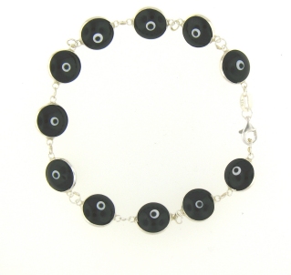 Evil Eye Bracelet EEB014 Black