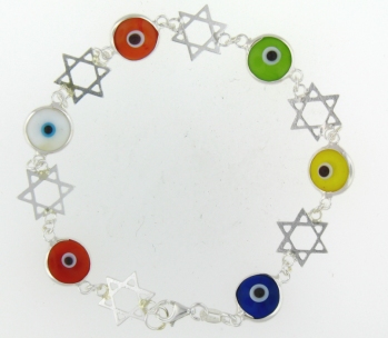 Evil Eye Bracelet EEB0406 Mixed