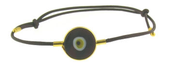 Evil Eye Cord Bracelet EEB0052BR