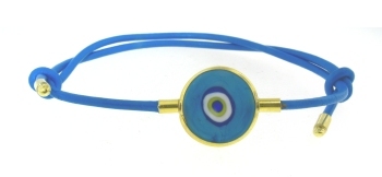 Evil Eye Cord Bracelet EEB0053BL