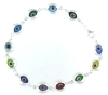 sterling silver evil eye bracelet EEB2005
