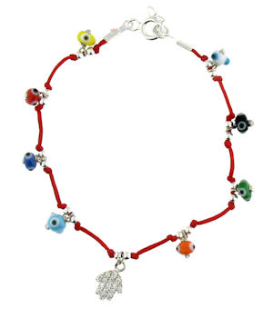 Evil Eye Cord Bracelet EEB5085