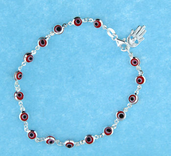 Evil Eye Bracelet EEB6121HAM-RED