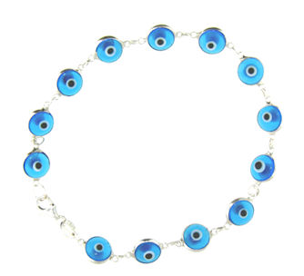 Evil Eye Bracelet EEB705 Blue