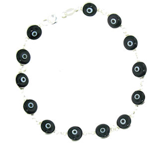 Evil Eye Bracelet EEB714 Black