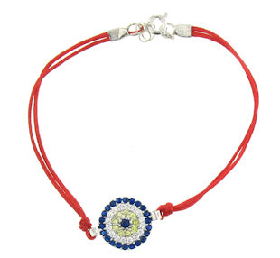 Evil Eye Cord Bracelet EEBCZ5303