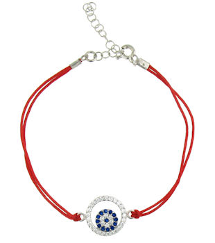 Evil Eye Cord Bracelet EEBCZ5345