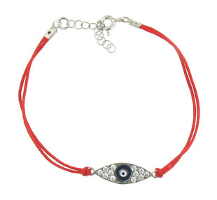 Evil Eye Cord Bracelet EEBCZ5351