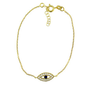 Evil Eye Bracelet EEBCZ5567-GP