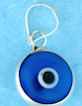 Evil Eye Pendant EEC002TRANS BLUE