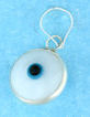 Evil Eye Pendant EEC002WHITE