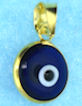 Evil Eye Pendant EECG002DKBLUE