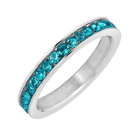 ETR0001 December CZ Birthstone Ring