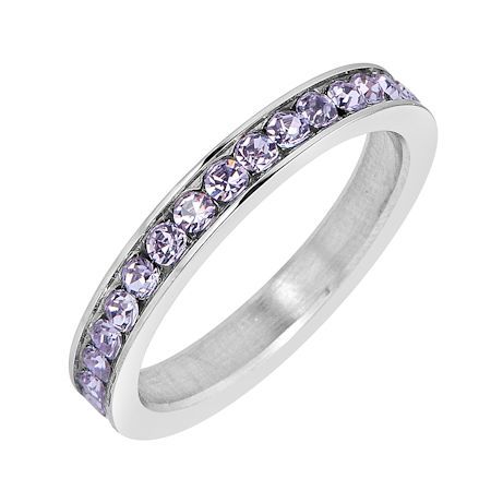 ETR0001 June CZ Birthstone Ring