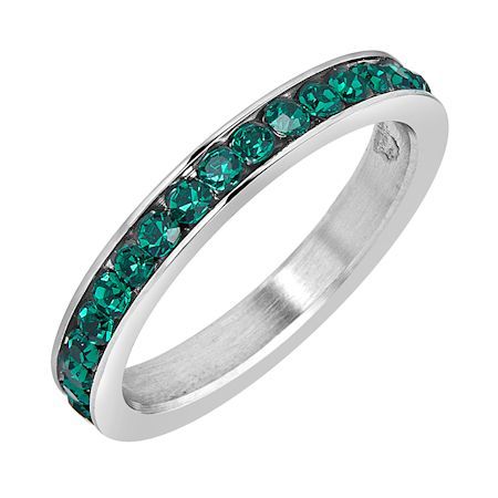 ETR0001 May CZ Birthstone Ring