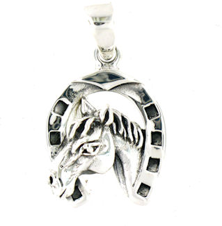 HNL7061978 Horse Pendant ENLARGED