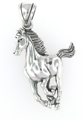 HP184 Horse Pendant ENLARGED