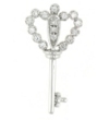 Silver Key Necklaces
