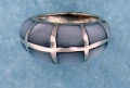 sterling silver MOP ring MOPR0007-BLUE