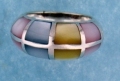 sterling silver MOP ring MOPR0007-MIXED
