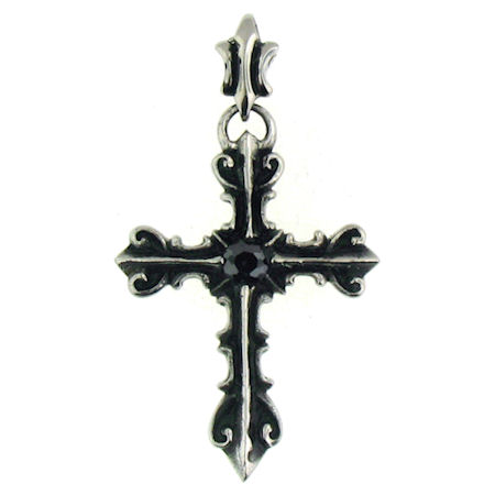 PDC2023 stainless steel cross pendant ENLARGED