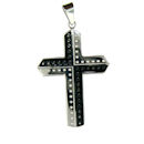 stainless steel cross pendant PDJ3359