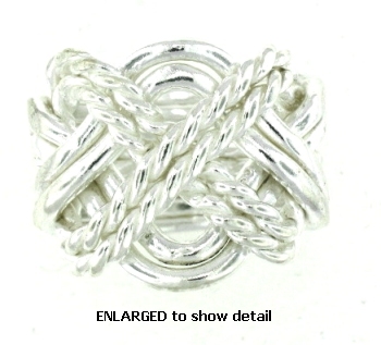 Model PR514 Puzzle Ring Enlarged