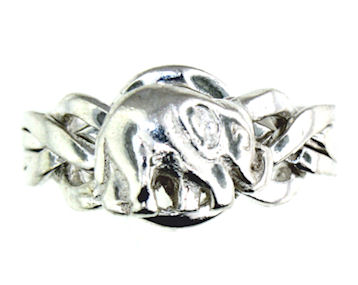 Elephant Puzzle Ring PRPZ0007