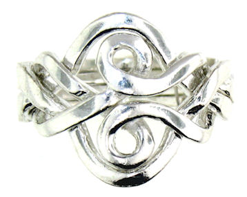 Silver Puzzle Ring PRPZ0009