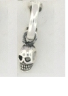 Silver Skull Earrings