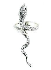 sterling silver snake ring style SNR706-10163