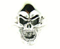 sterling silver skull ring SR76848
