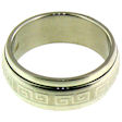 stainless steel Prayer ring SRJ2284