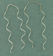 sterling silver threader earring T008