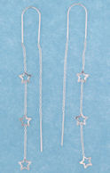 sterling silver threader earring T7061258