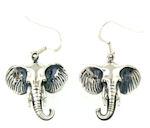 sterling silver elephant earrings style WEE0353