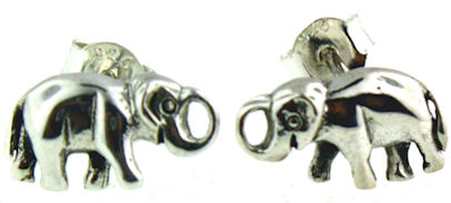 model WEE0413 elephant earrings larger view