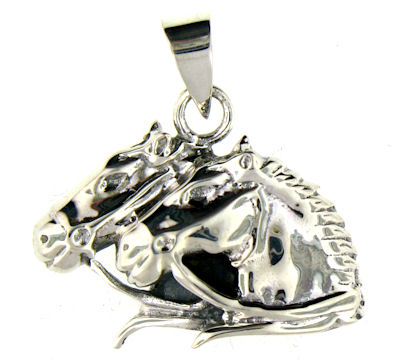 WHP0168 Horse Pendant ENLARGED