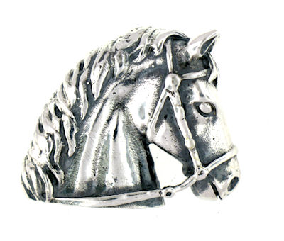 WHP0383 Horse Pendant ENLARGED