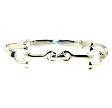sterling silver horse bracelet WLBA97